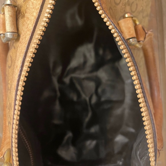 Celine Tan Monogram Boston Bag - Picture 16 of 16